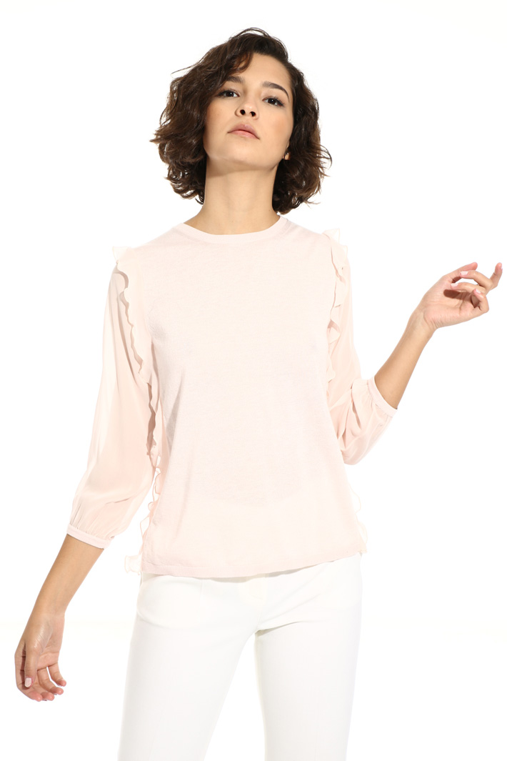 Silk and wool sweater Intrend Silk and wool sweater Intrend