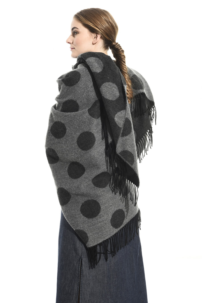 Patterned poncho Intrend Patterned poncho Intrend