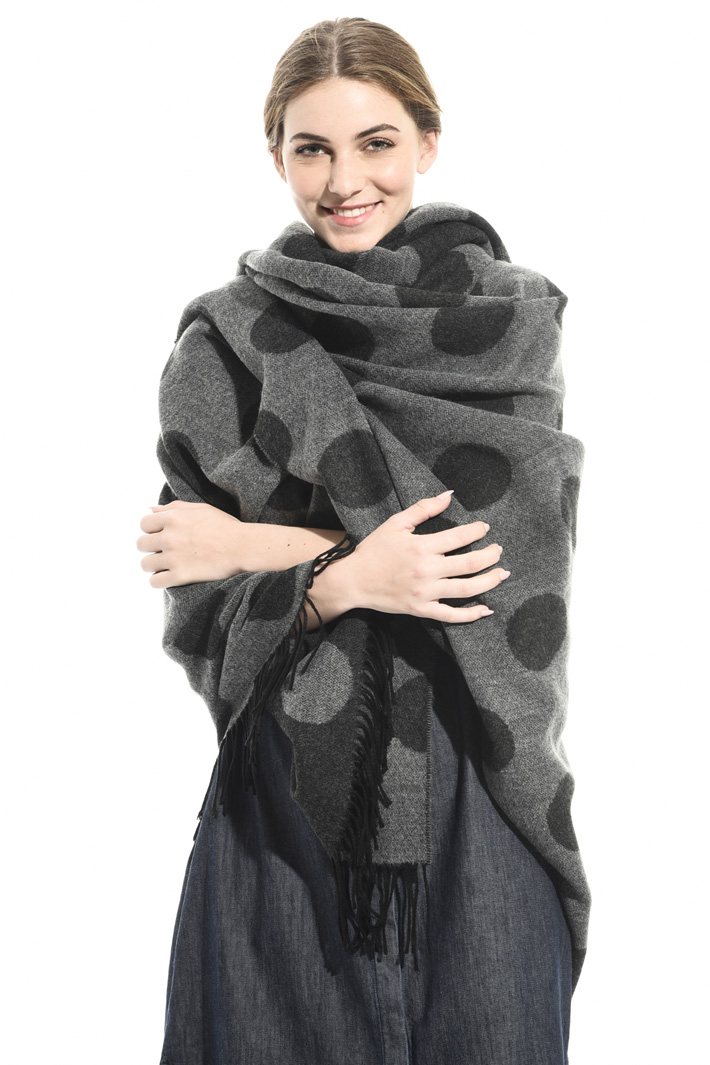 Patterned poncho Intrend Patterned poncho Intrend