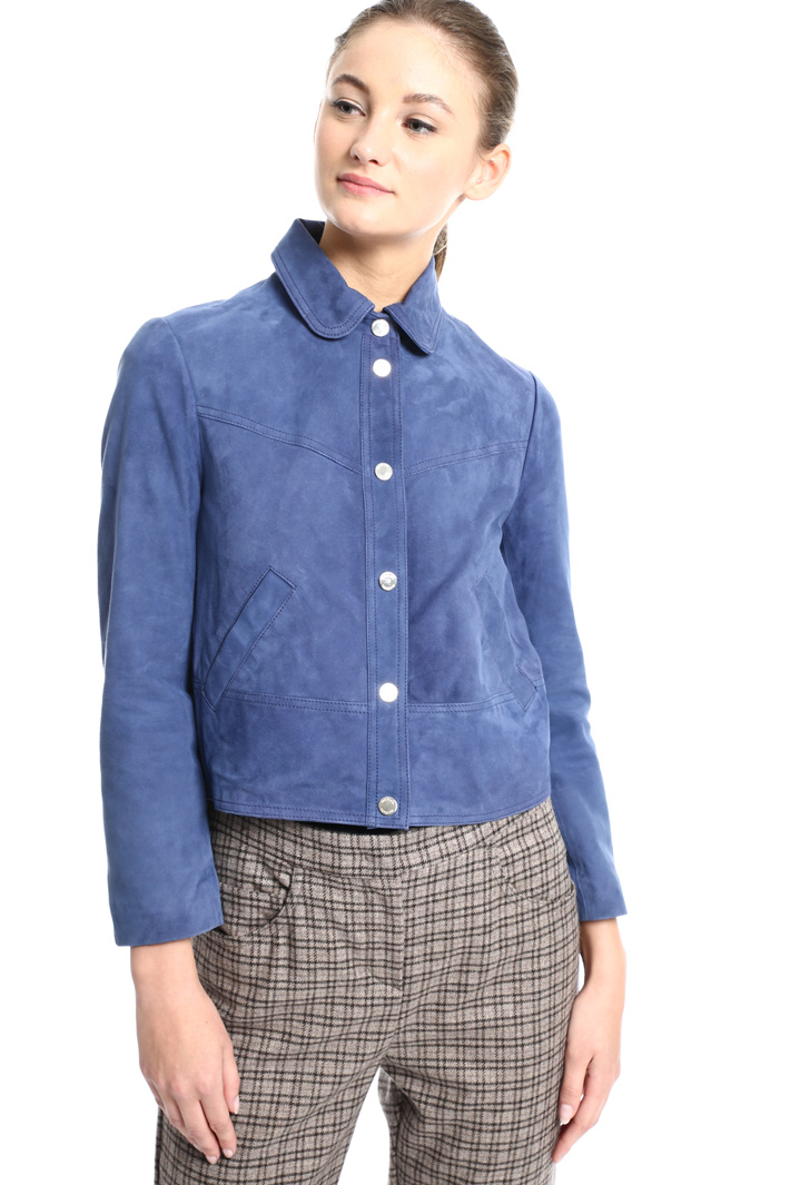 Suede leather jacket Intrend Suede leather jacket Intrend
