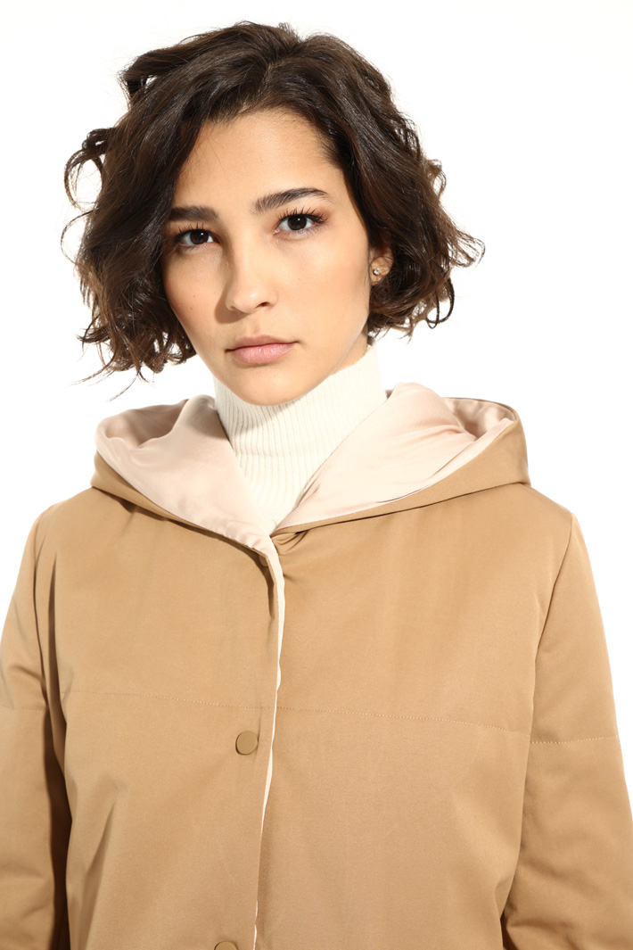Hooded puffer jacket Intrend Hooded puffer jacket Intrend