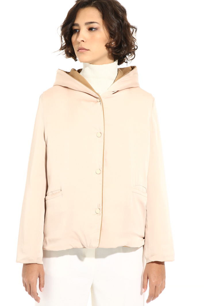 Hooded puffer jacket Intrend Hooded puffer jacket Intrend