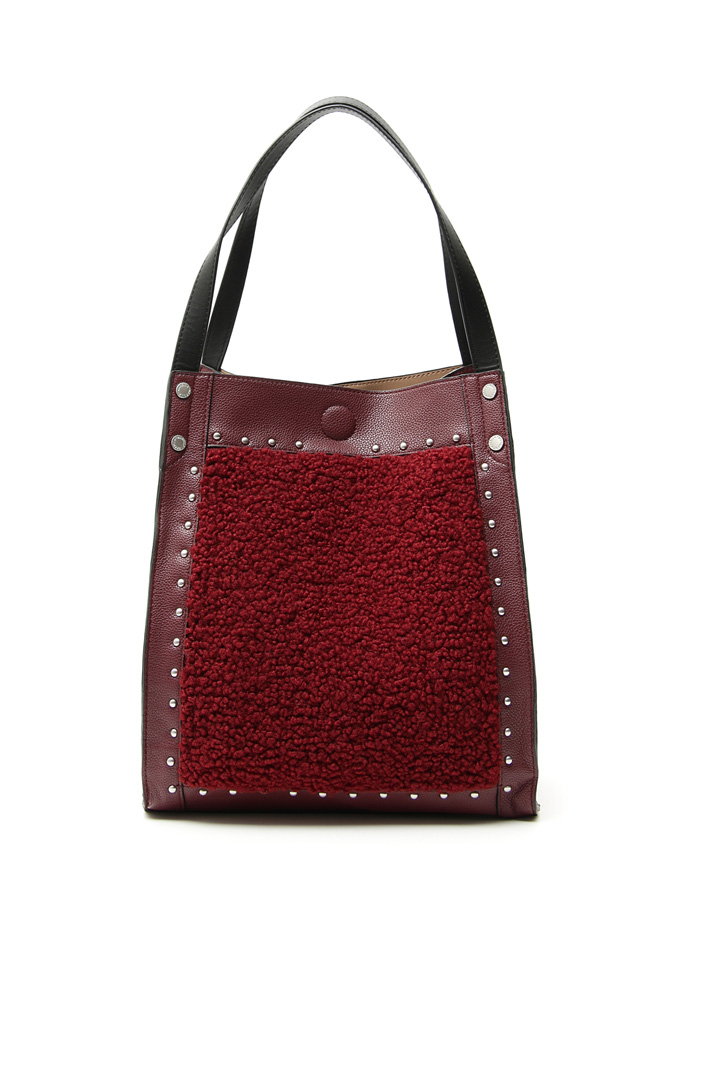Shearling-effect shopper bag Intrend Shearling-effect shopper bag Intrend