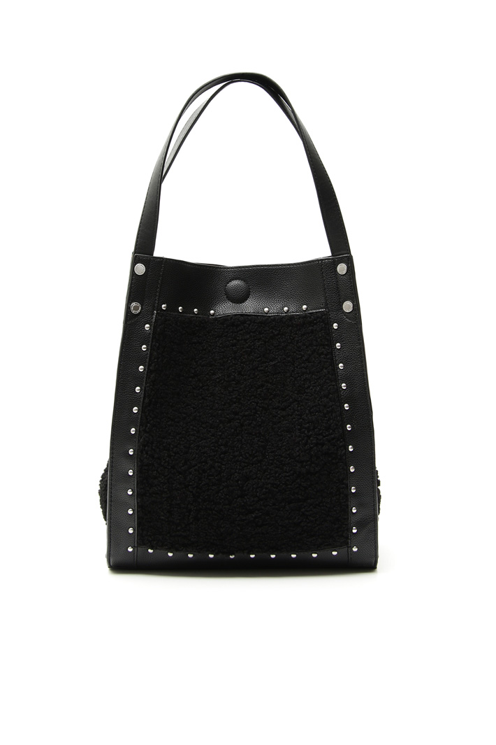 Shearling-effect shopper bag Intrend Shearling-effect shopper bag Intrend