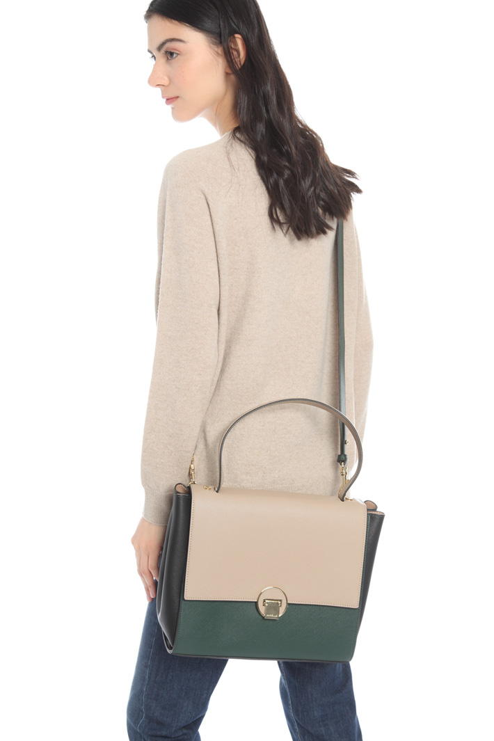 Bag with removable flap Intrend Bag with removable flap Intrend