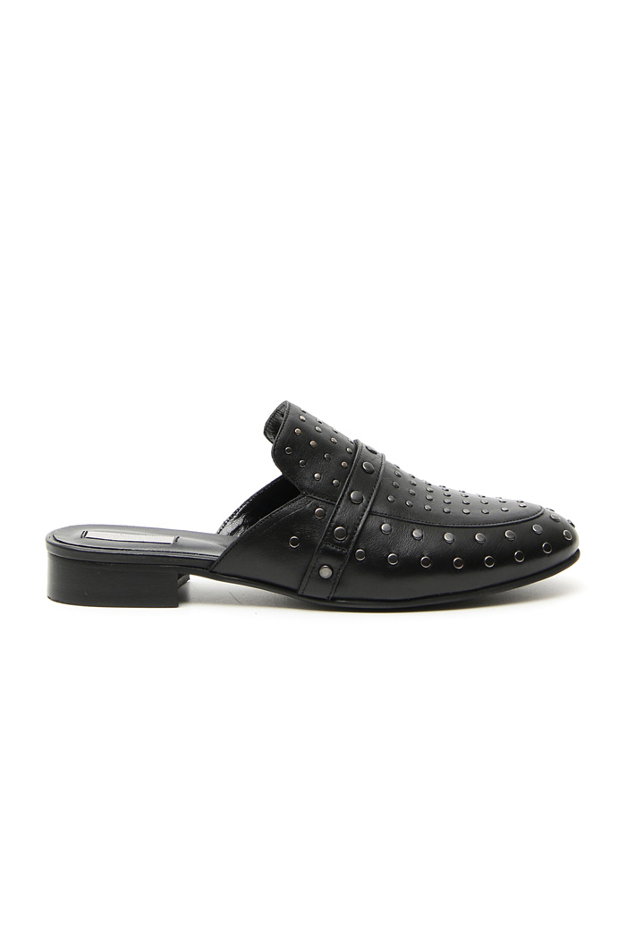 Studded leather sabot Intrend Studded leather sabot Intrend