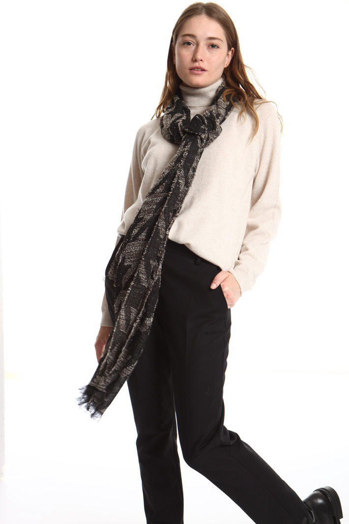 Wool blend foulard Intrend Wool blend foulard Intrend