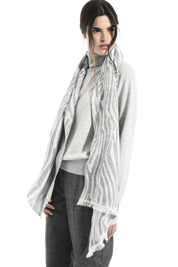 Soft jacquard scarf Intrend Soft jacquard scarf Intrend