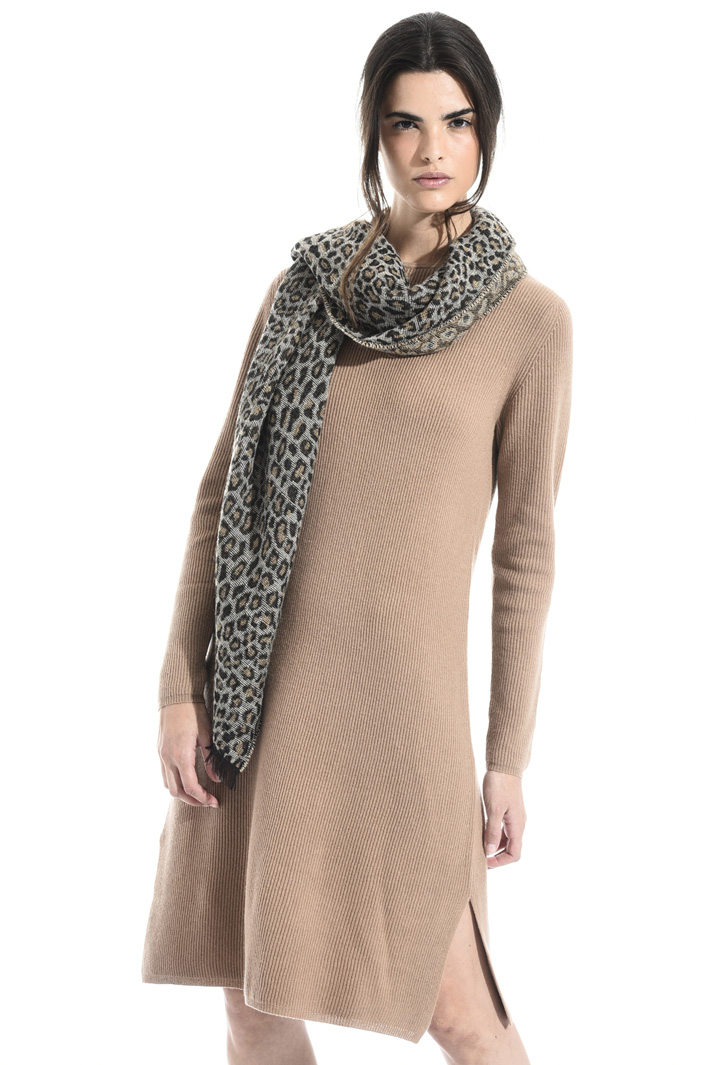 Wool blend scarf Intrend Wool blend scarf Intrend