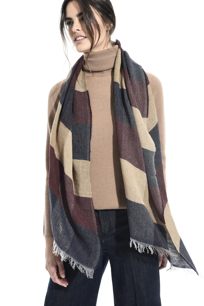Soft wool and alpaca scarf Intrend Soft wool and alpaca scarf Intrend