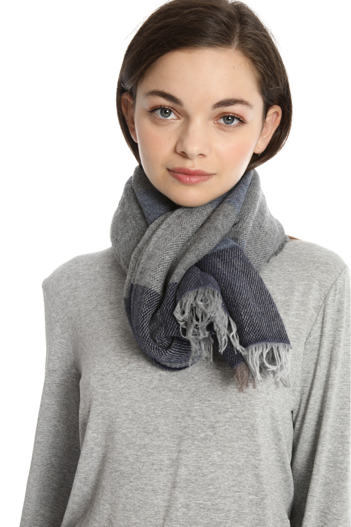 Soft wool and alpaca scarf Intrend Soft wool and alpaca scarf Intrend