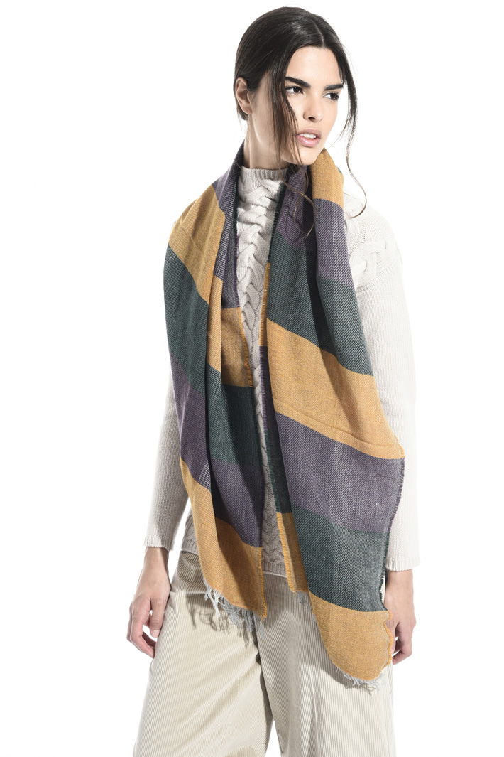 Soft wool and alpaca scarf Intrend Soft wool and alpaca scarf Intrend