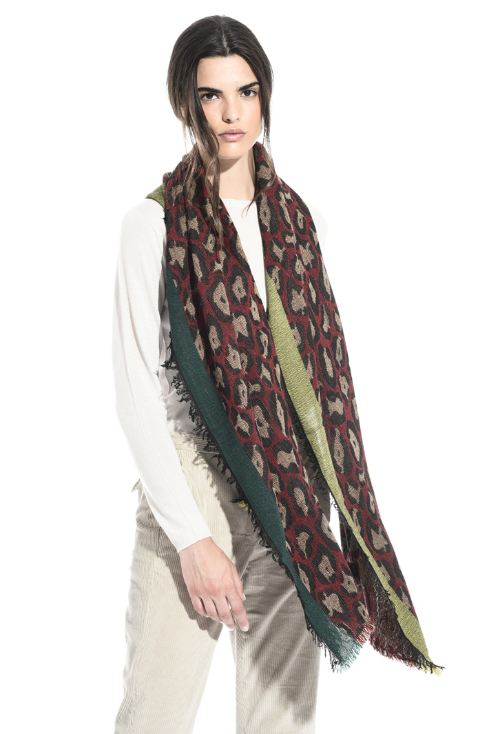 Wool blend scarf Intrend Wool blend scarf Intrend