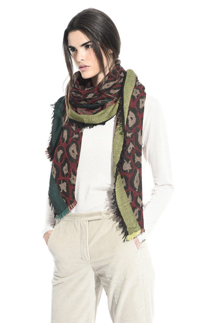 Wool blend scarf Intrend Wool blend scarf Intrend