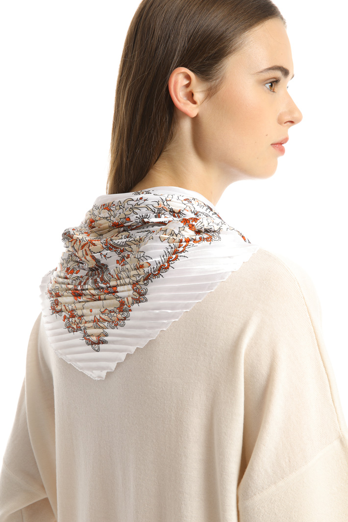 Printed satin foulard Intrend Printed satin foulard Intrend