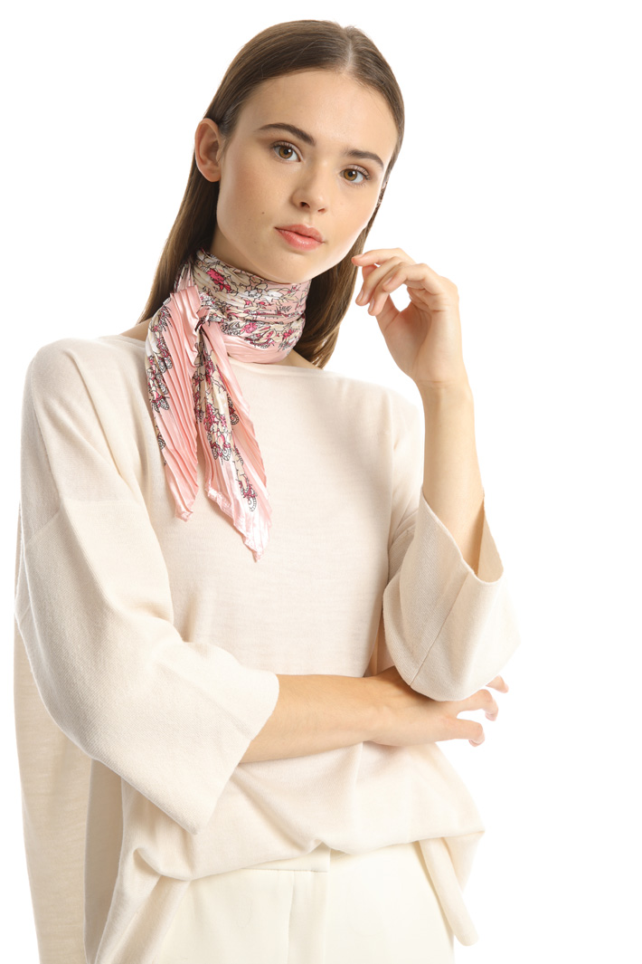 Printed satin foulard Intrend Printed satin foulard Intrend