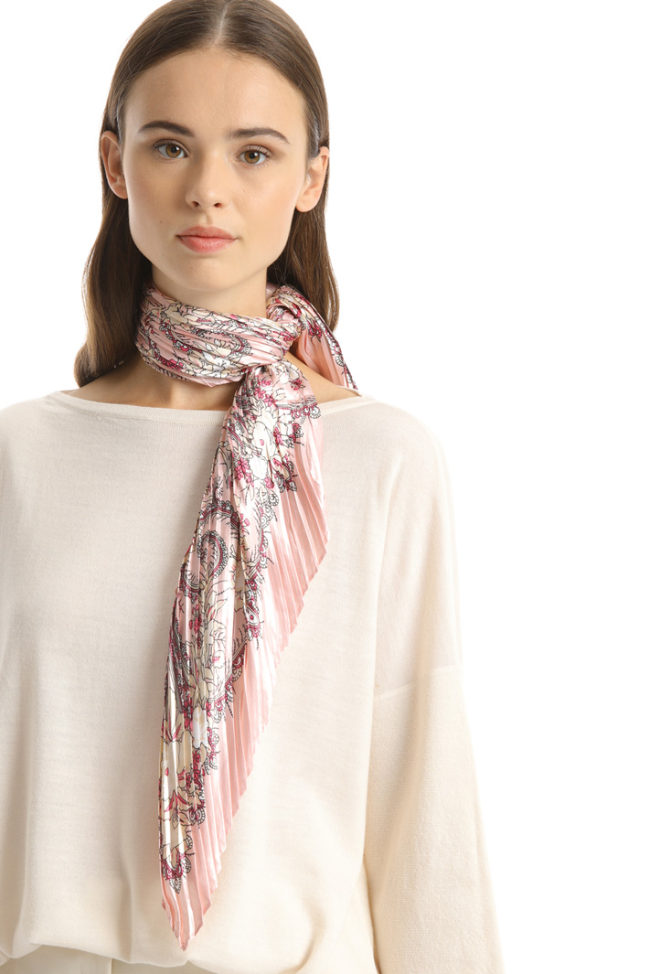 Printed satin foulard Intrend Printed satin foulard Intrend