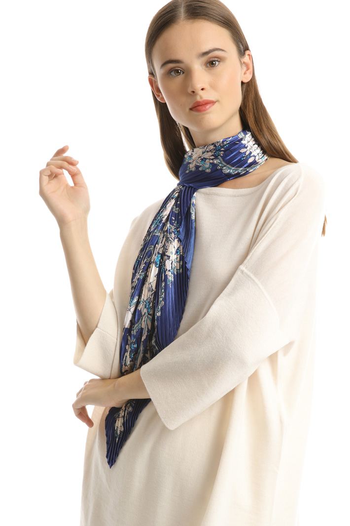 Printed satin foulard Intrend Printed satin foulard Intrend