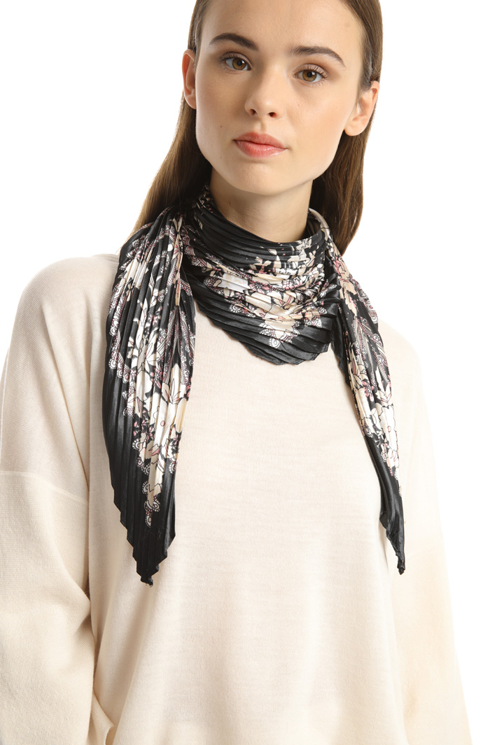 Printed satin foulard Intrend Printed satin foulard Intrend