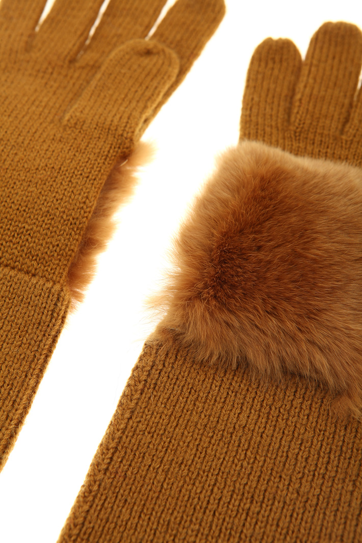 Lapin detail gloves Intrend Lapin detail gloves Intrend