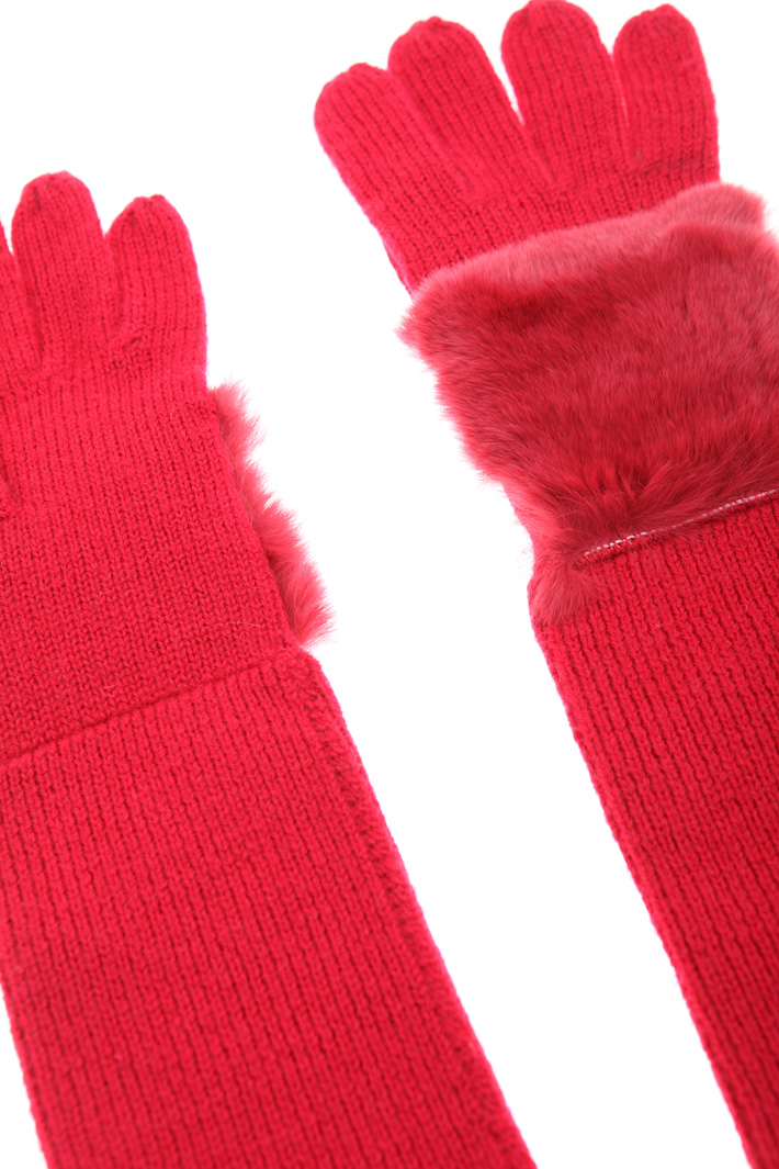 Lapin detail gloves Intrend Lapin detail gloves Intrend