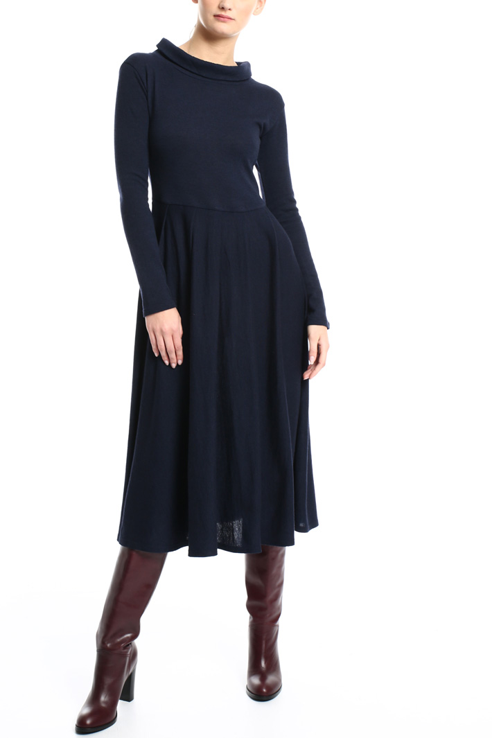 Wool blend jersey dress Intrend Wool blend jersey dress Intrend
