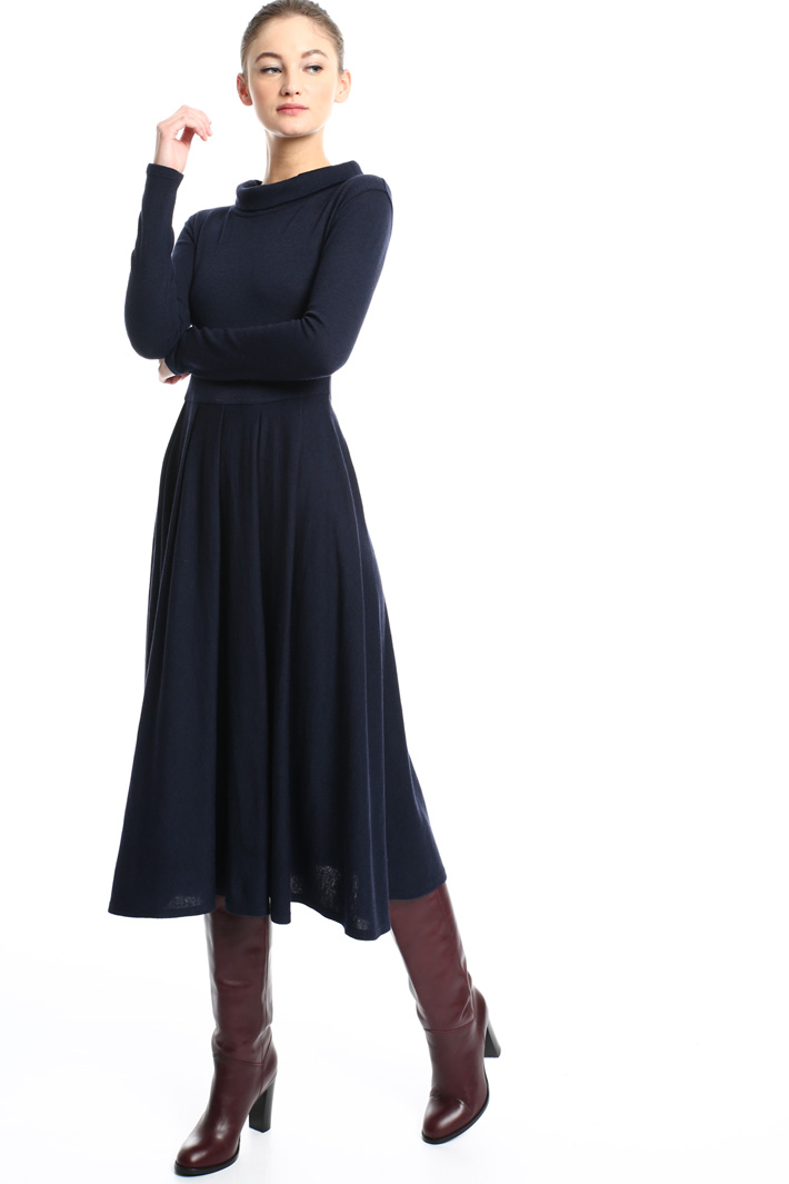 Wool blend jersey dress Intrend Wool blend jersey dress Intrend