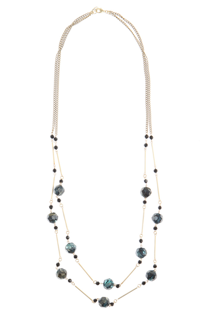 Multi-faceted stone necklace Intrend Multi-faceted stone necklace Intrend
