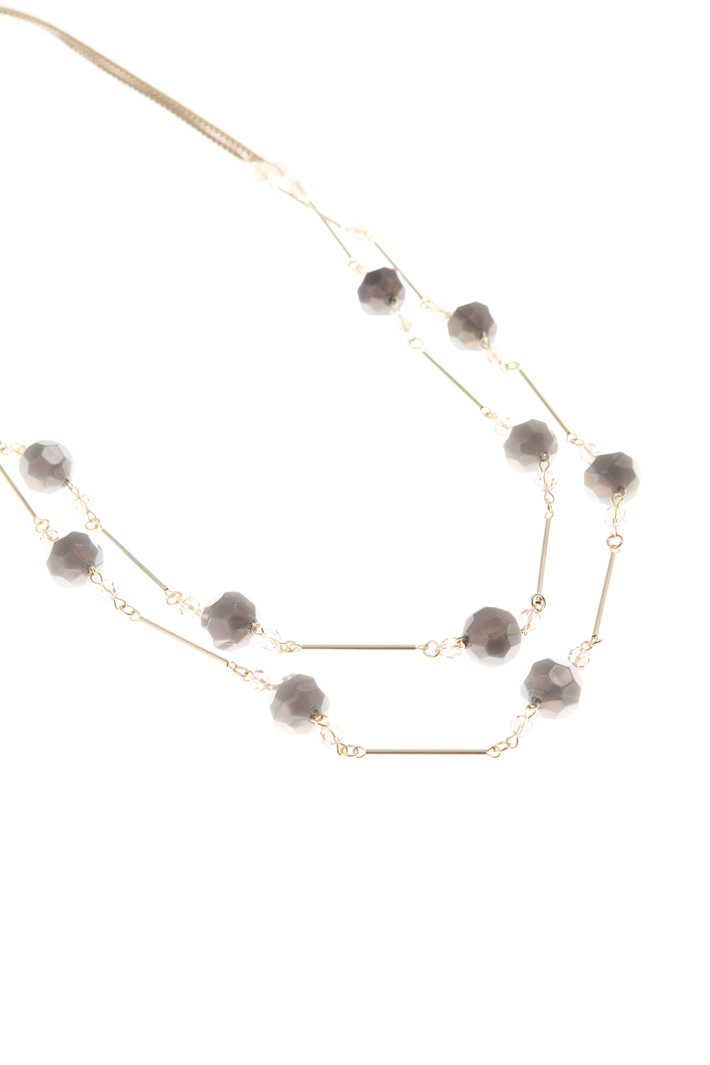 Multi-faceted stone necklace Intrend Multi-faceted stone necklace Intrend