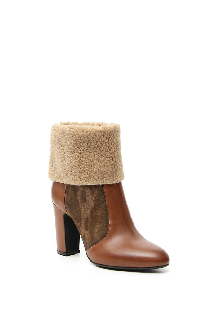 Sheepskin-Effect ankle boots Intrend Sheepskin-Effect ankle boots Intrend