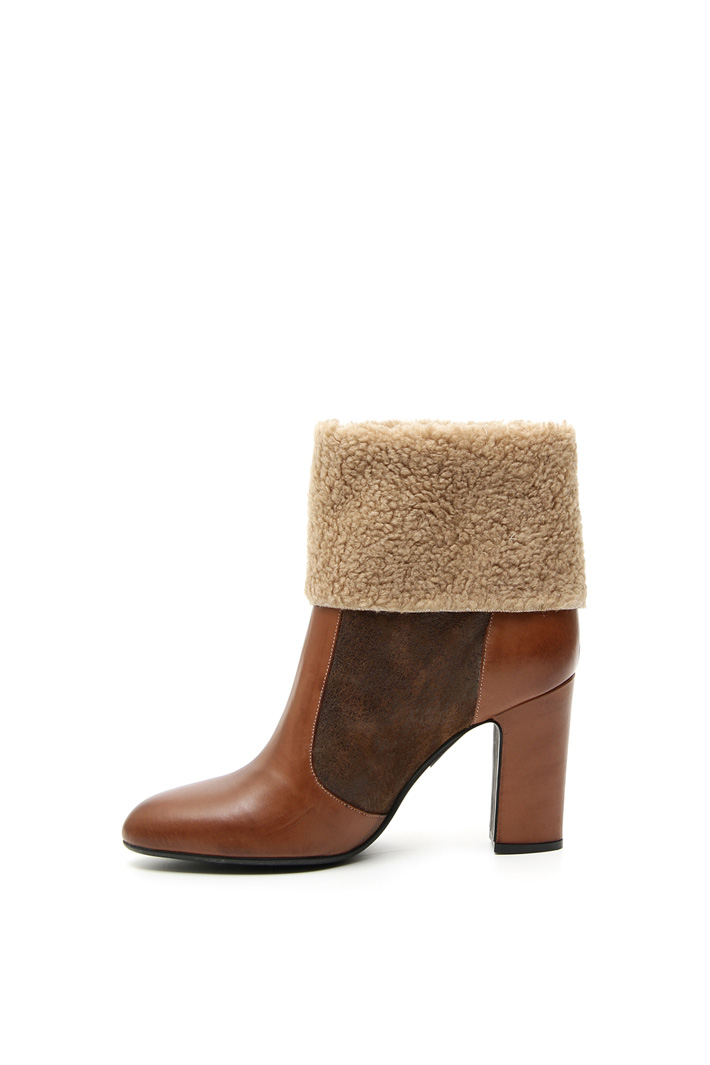 Sheepskin-Effect ankle boots Intrend Sheepskin-Effect ankle boots Intrend