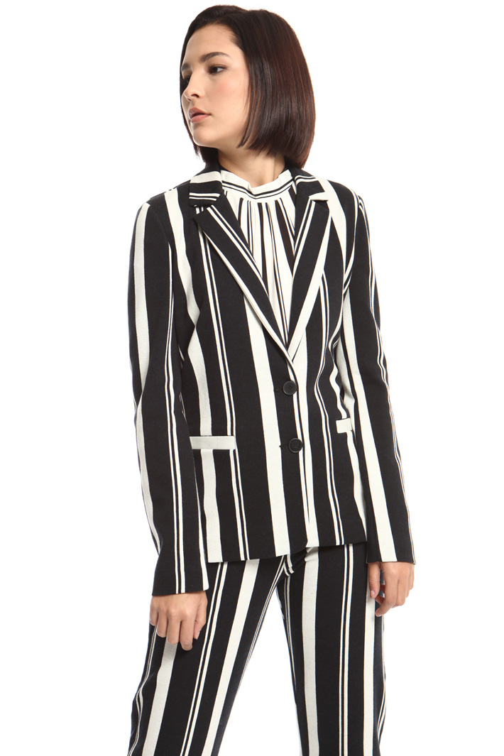 Jacquard jersey blazer Intrend Jacquard jersey blazer Intrend