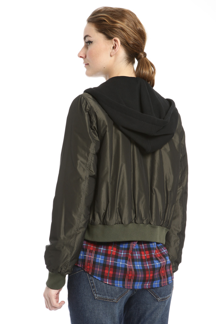 Hooded bomber jacket Intrend Hooded bomber jacket Intrend