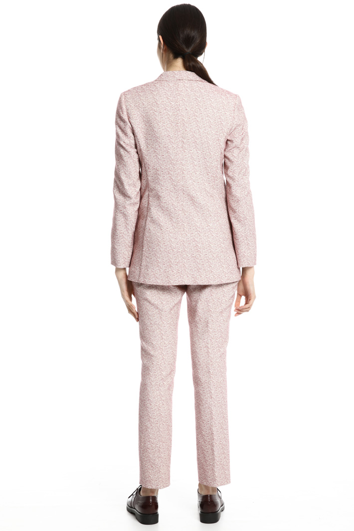 Cotton jacquard blazer Intrend Cotton jacquard blazer Intrend