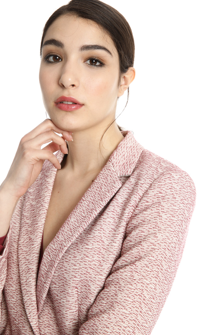 Cotton jacquard blazer Intrend Cotton jacquard blazer Intrend