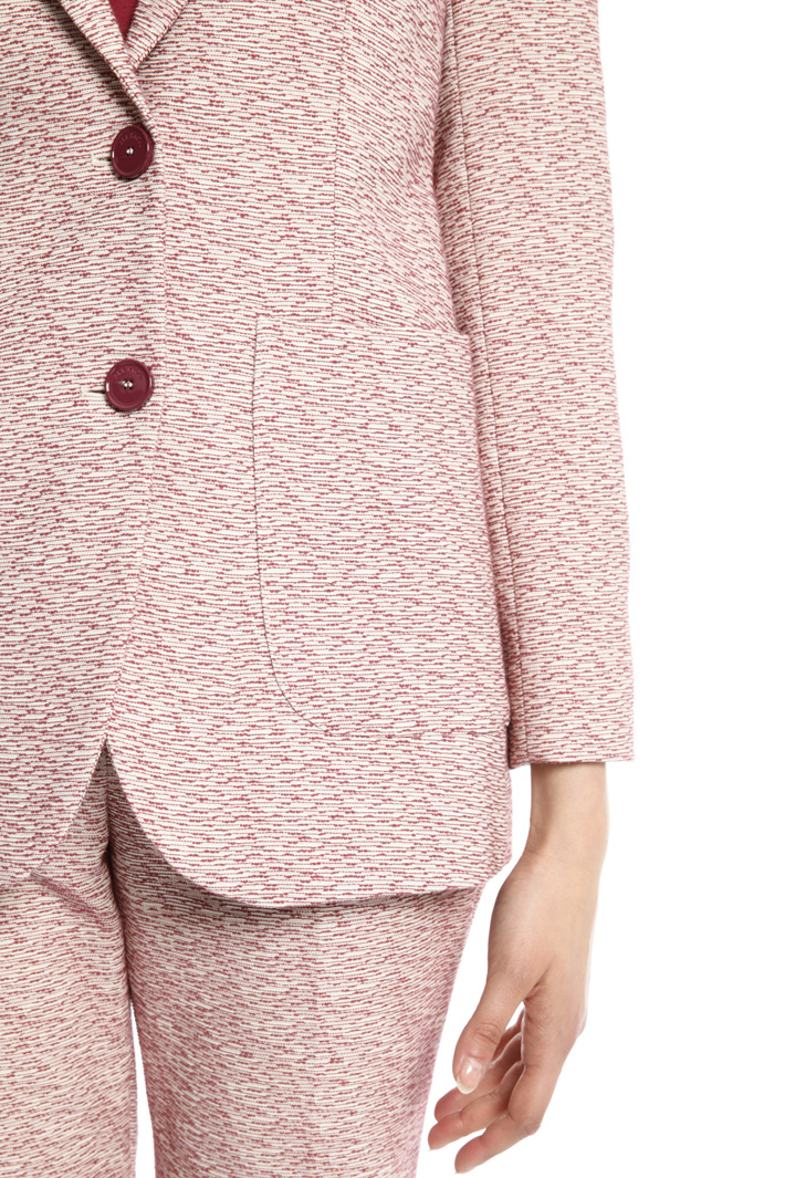 Cotton jacquard blazer Intrend Cotton jacquard blazer Intrend