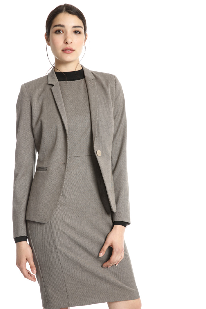 Micro pattern blazer Intrend Micro pattern blazer Intrend