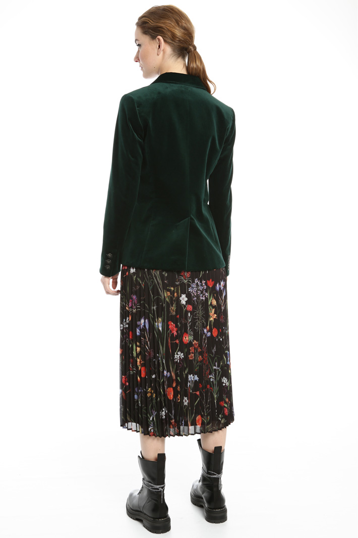 Stretch velvet blazer Intrend Stretch velvet blazer Intrend