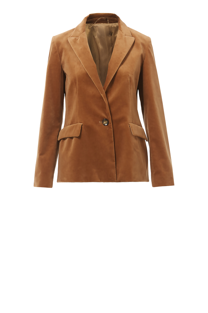 Stretch velvet blazer Intrend Stretch velvet blazer Intrend