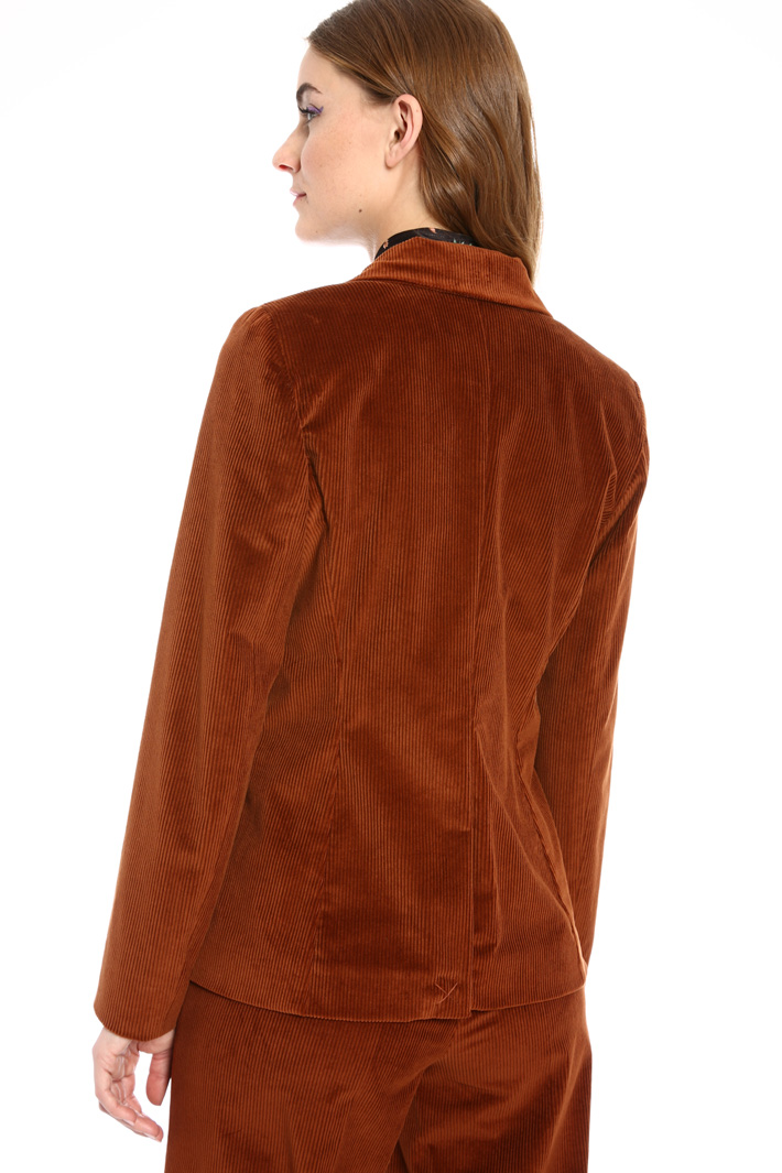 Double-breasted velvet jacket Intrend Double-breasted velvet jacket Intrend