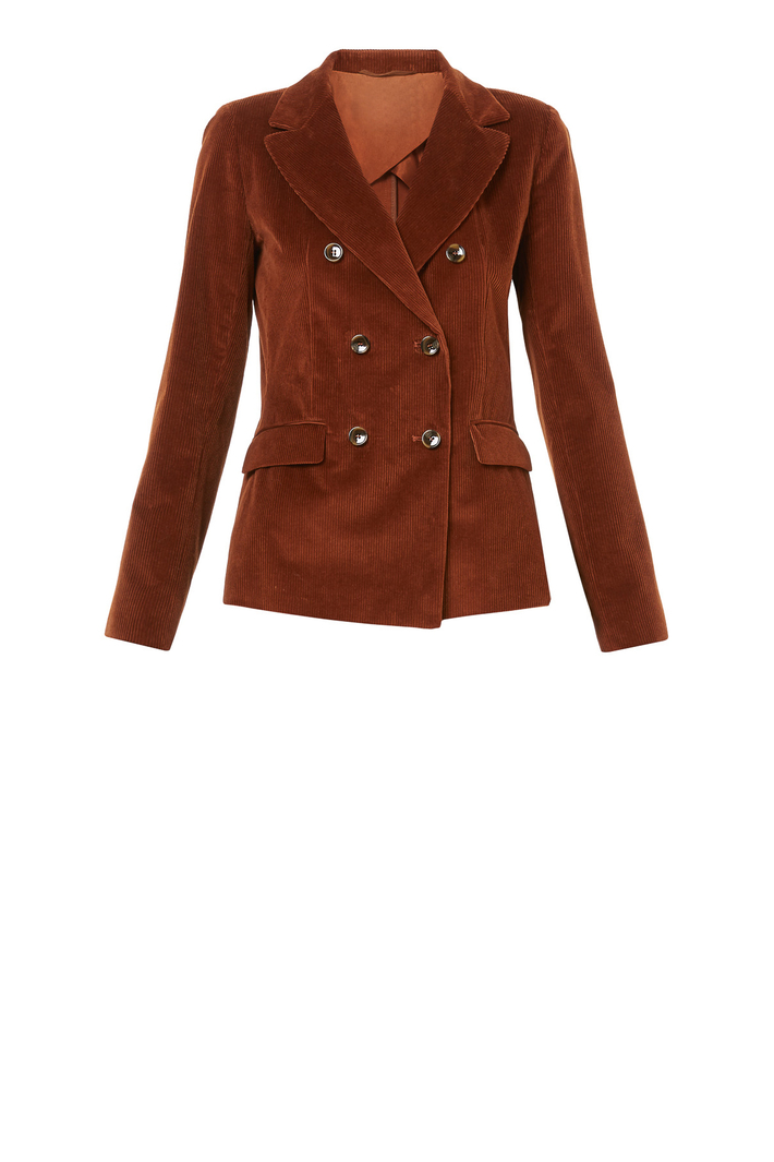Double-breasted velvet jacket Intrend Double-breasted velvet jacket Intrend