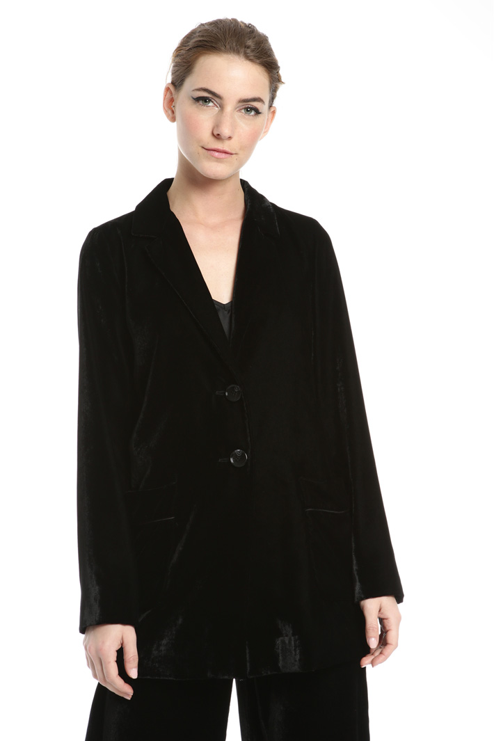 Panne velvet blazer Intrend Panne velvet blazer Intrend