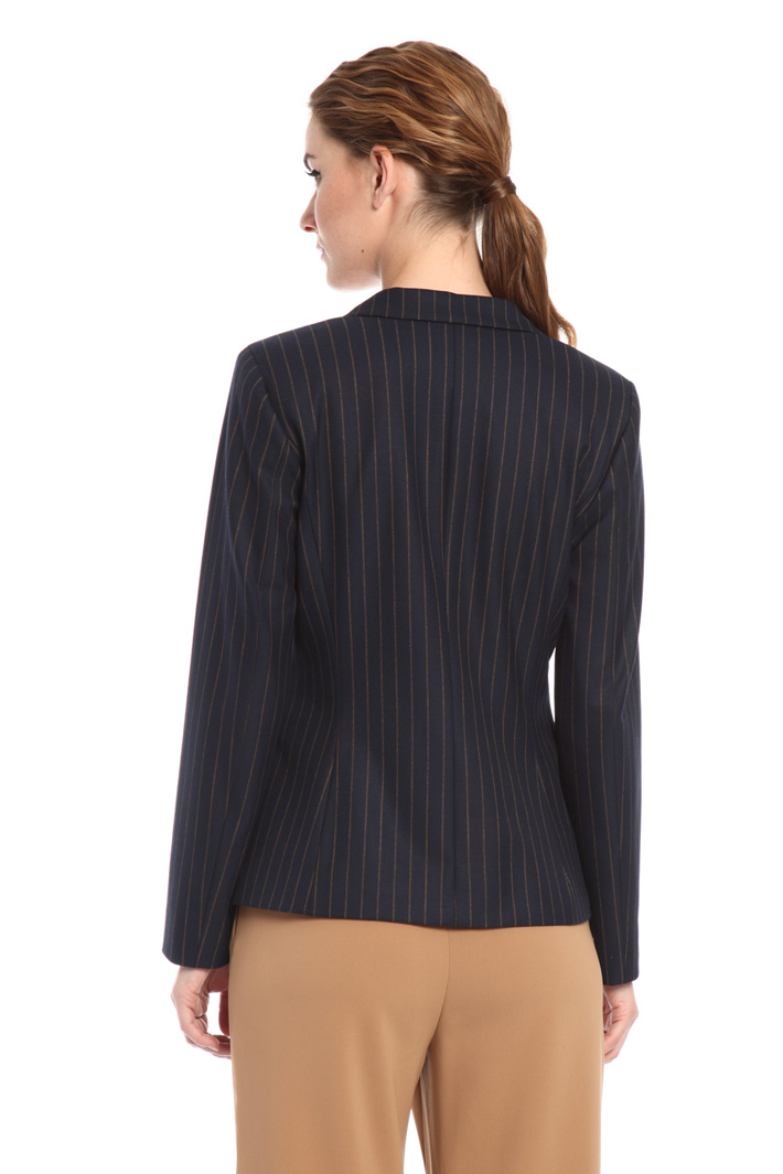 Fitted pinstripe blazer Intrend Fitted pinstripe blazer Intrend