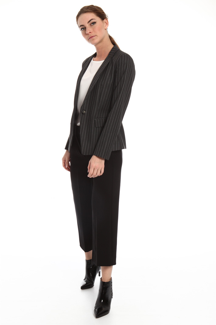 Fitted pinstripe blazer Intrend Fitted pinstripe blazer Intrend