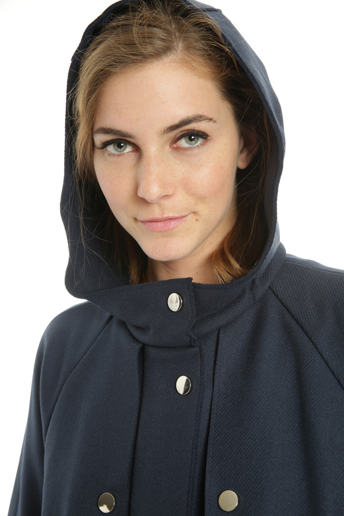 Felted wool parka jacket Intrend Felted wool parka jacket Intrend