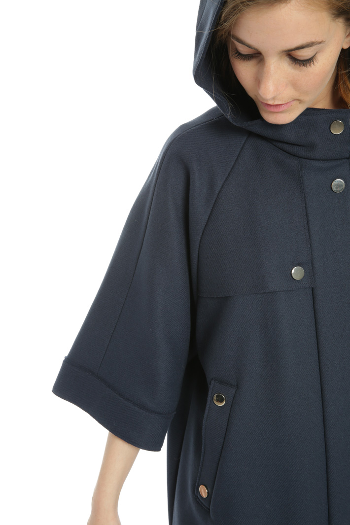 Felted wool parka jacket Intrend Felted wool parka jacket Intrend