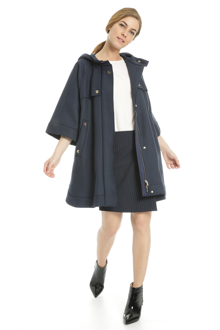 Felted wool parka jacket Intrend Felted wool parka jacket Intrend