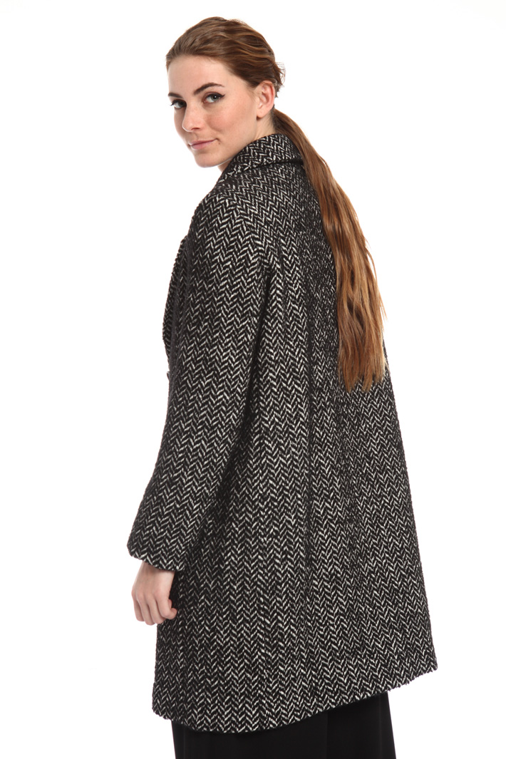 Bouclé coat Intrend Bouclé coat Intrend