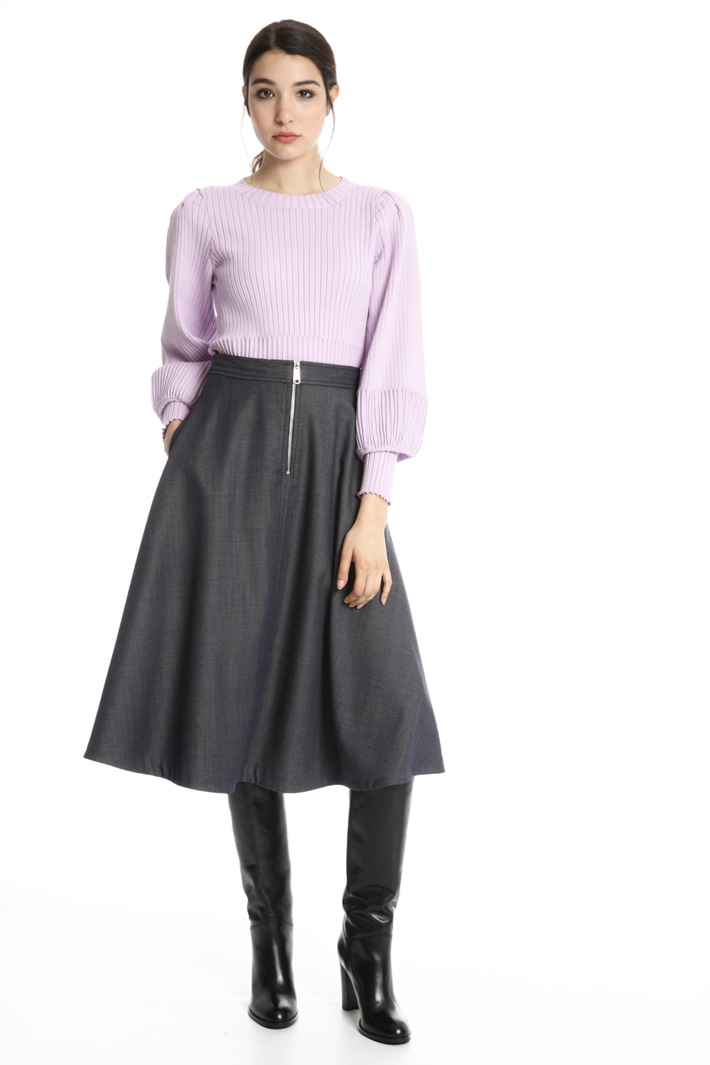 Pure wool midi skirt Intrend Pure wool midi skirt Intrend