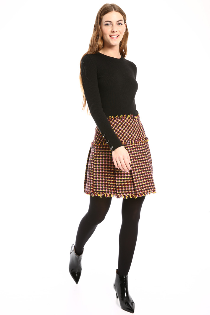 Woven lurex skirt Intrend Woven lurex skirt Intrend